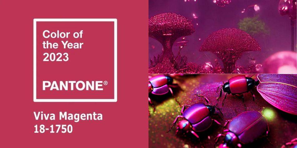 Viva Magenta - The Pantone colour of 2023 - Company of Master